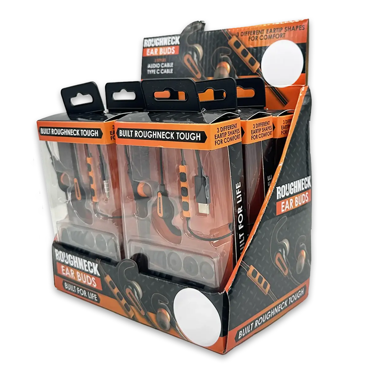 Wired Earbuds With Aux And Usb-C Audio Connection - 6 Pieces Per Retail Ready Display 23796 1