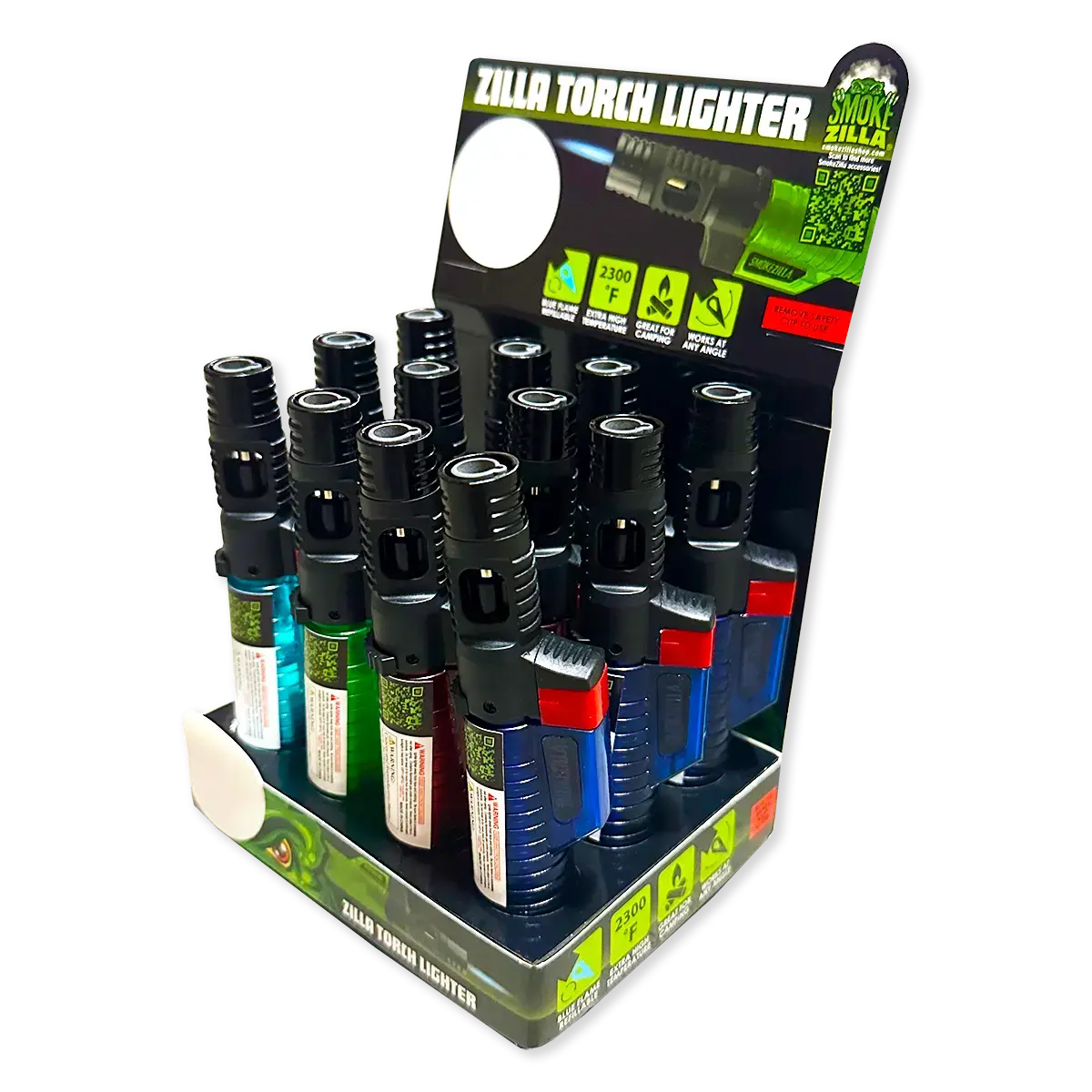 Zilla Torch Stick Lighter - 12 Pieces Per Retail Ready Display 23813 1