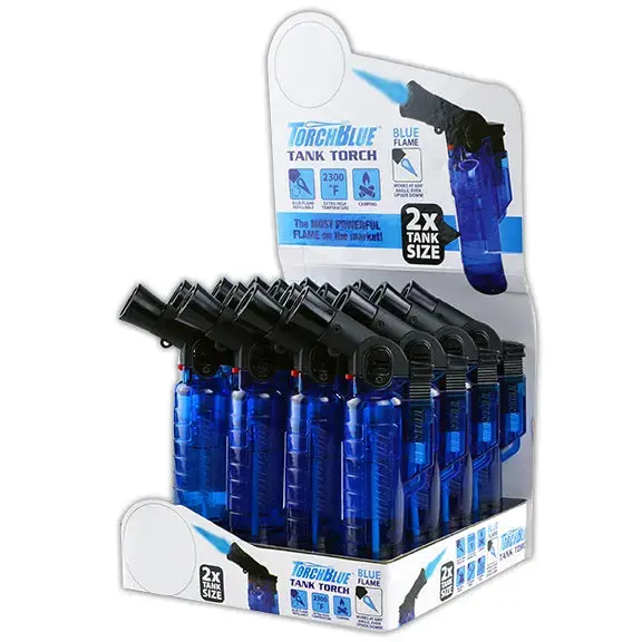 Large Tank Xxl Torch Lighter - 16 Pieces Per Retail Ready Display 23814 1
