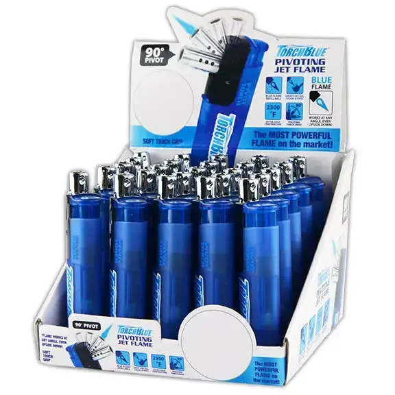 Pivot Head Torch Lighter-  25 Pieces Per Retail Ready Display 23881 1