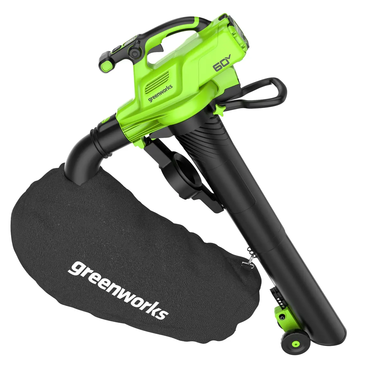 60V 520 Cfm Blower / Leaf Vacuum, 4.0Ah Battery And Charger Included 2