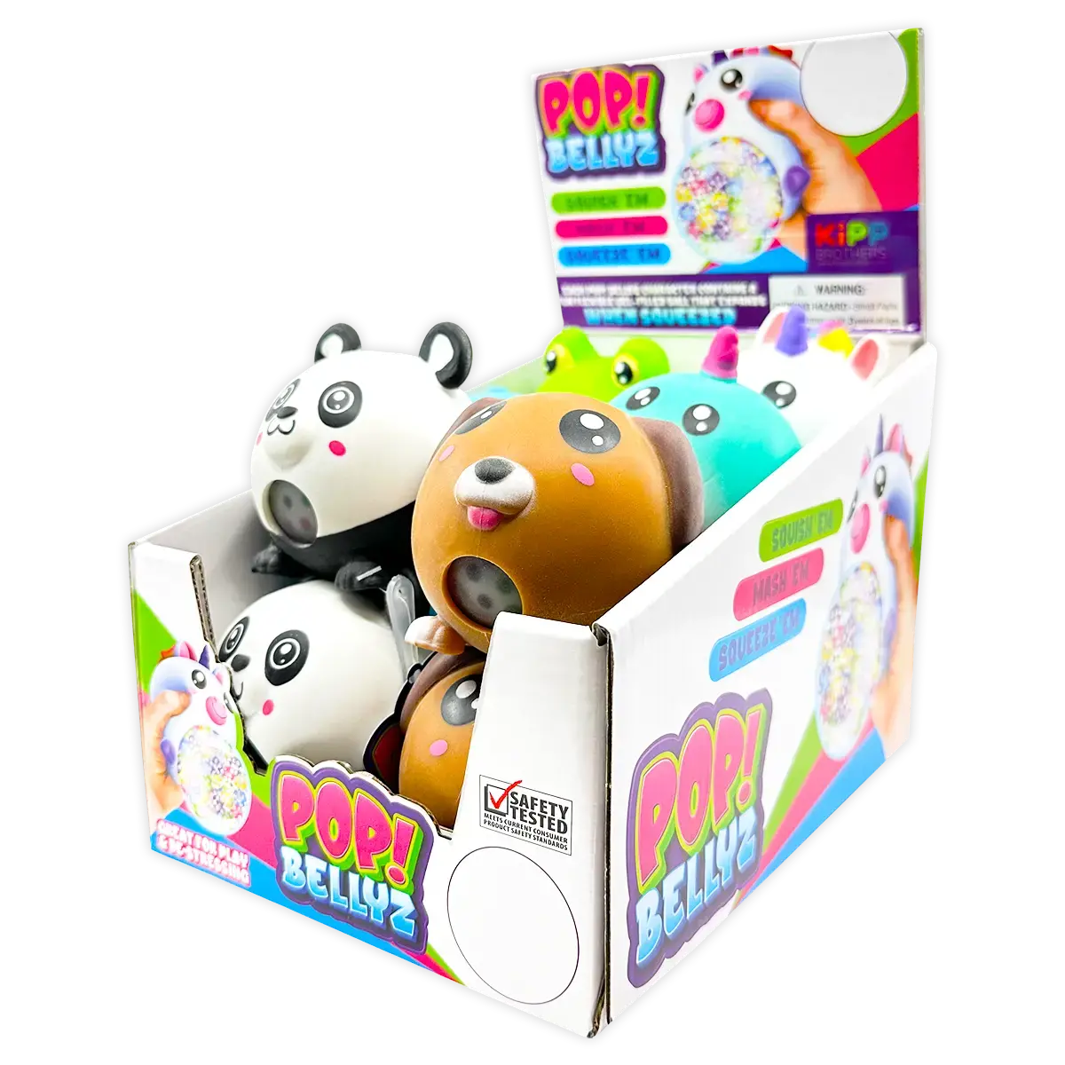 Pop Bellyz Squish Toy Assortment - 12 Pieces Per Retail Ready Display 24661 1