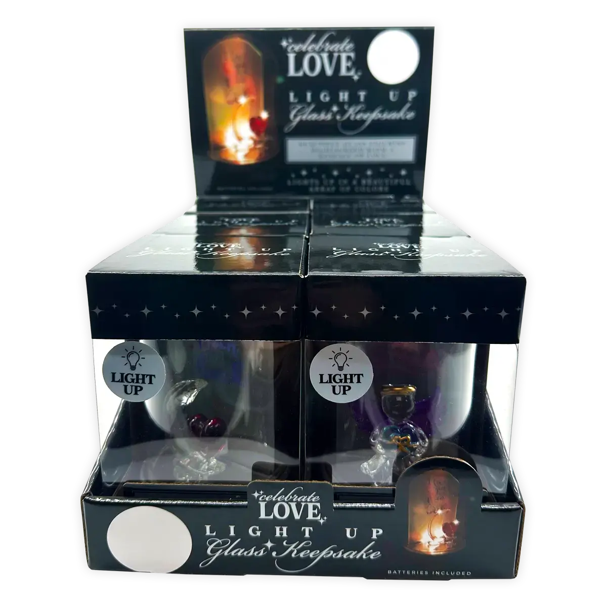 Light-Up Glass Keepsake - 6 Pieces Per Retail Ready Display 24545 2
