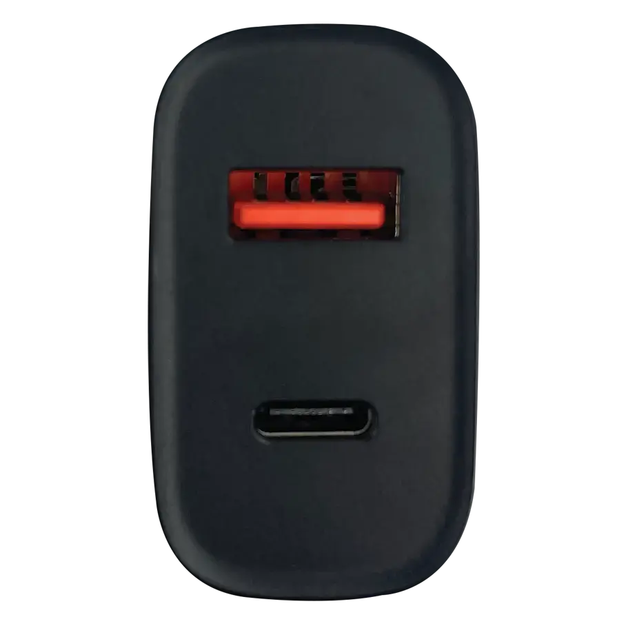 Ac Wall Charger Dual Usb / Usb-C Ports 20 Watts - 3 Pieces Per Pack 24573 2