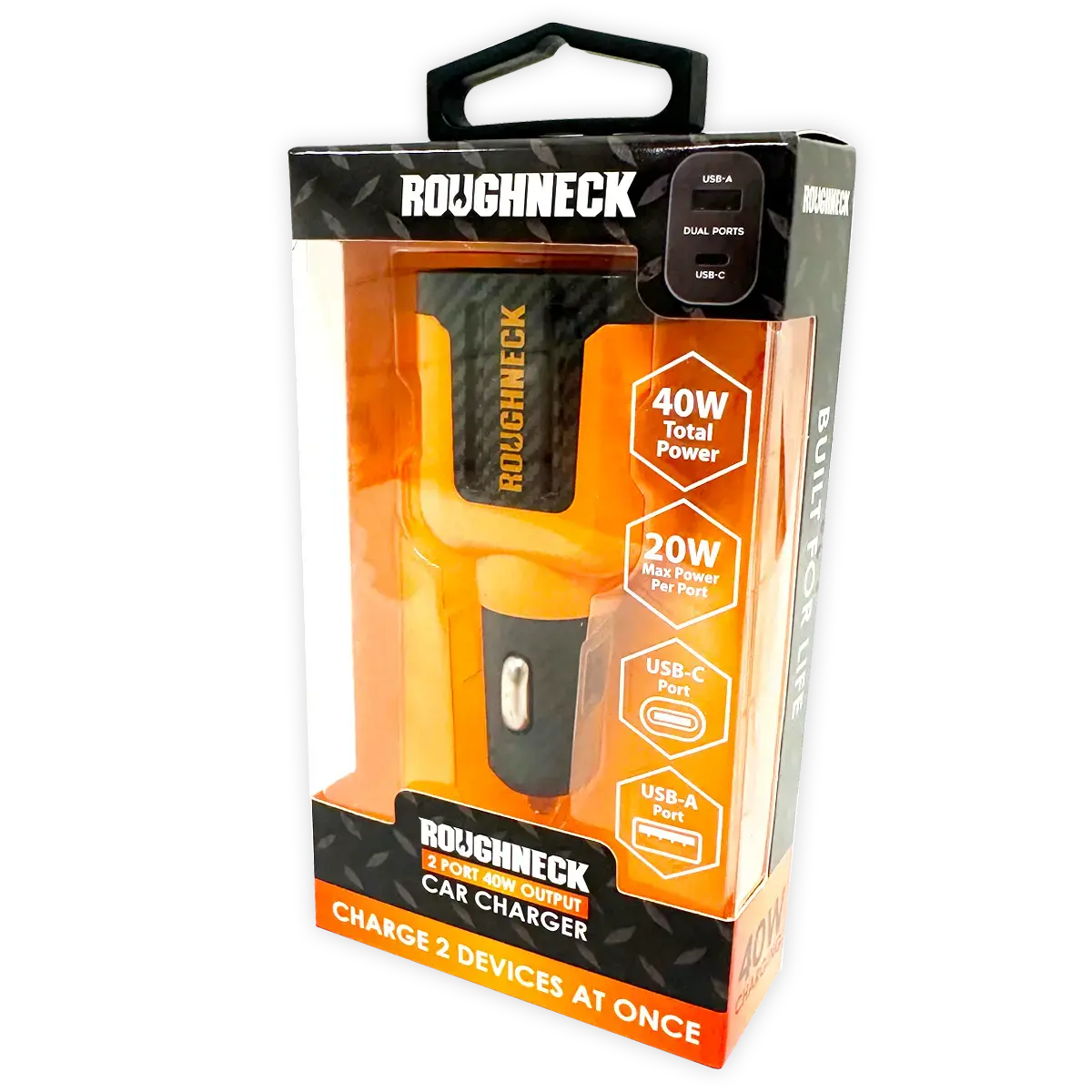 Car Charger Dual Usb / Usb-C Ports 20 Watts - 3 Pieces Per Pack 24587 1