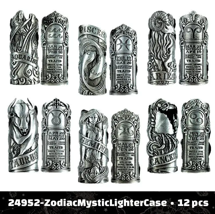 Zodiac Lighter Case - 12 Pieces Per Retail Ready Display 24952 2