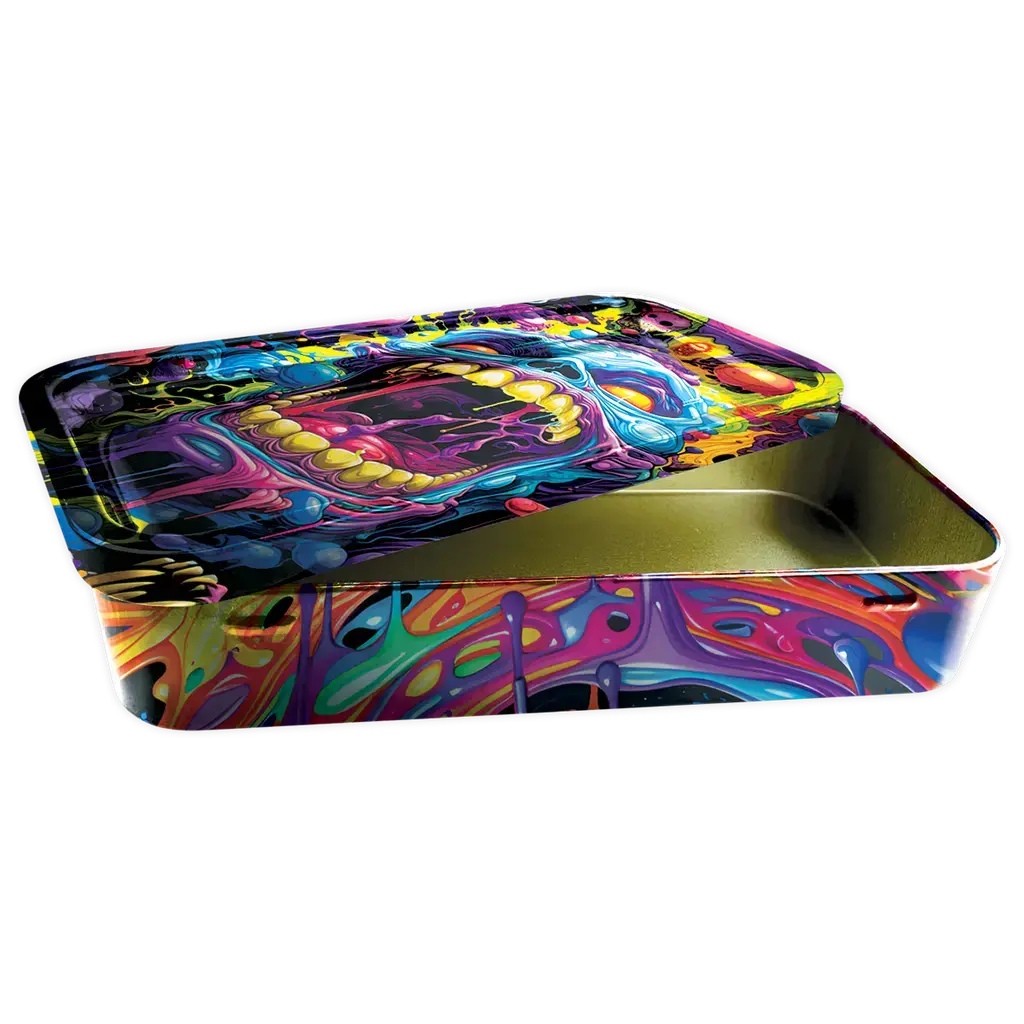 Metal Roll Tray With Storage Box - 8 Pieces Per Retail Ready Display 25021 2