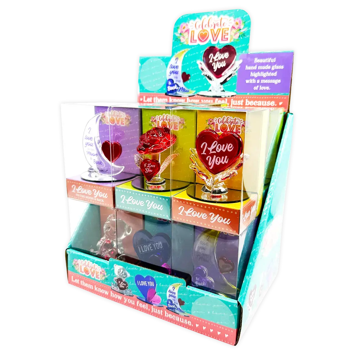 Glass Mini Keepsake - 12 Pieces Per Retail Ready Display 25047 1