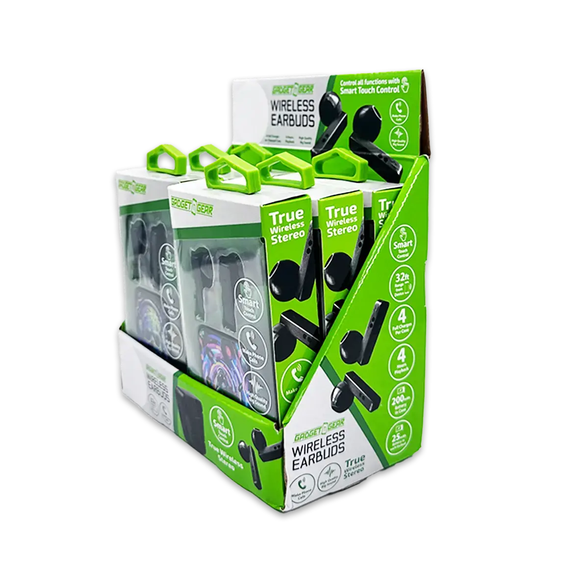 Wireless Earbuds With Printed Case - 6 Pieces Per Retail Ready Display 25062 1