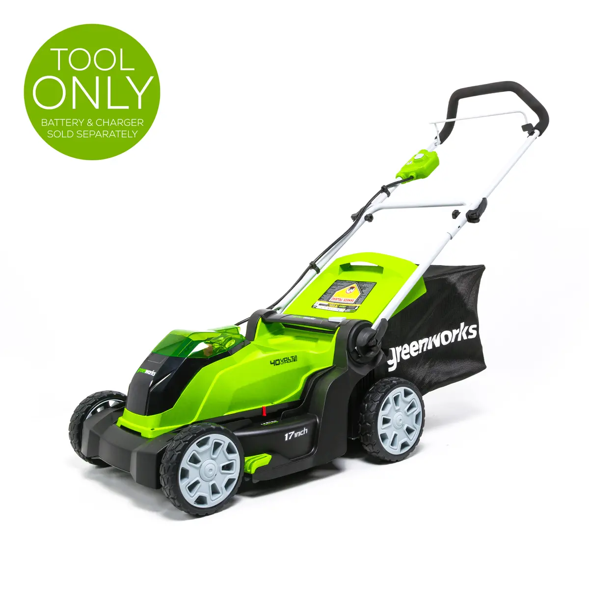Greenworks 40V 17" Push Lawn Mower (Tool Only) 1