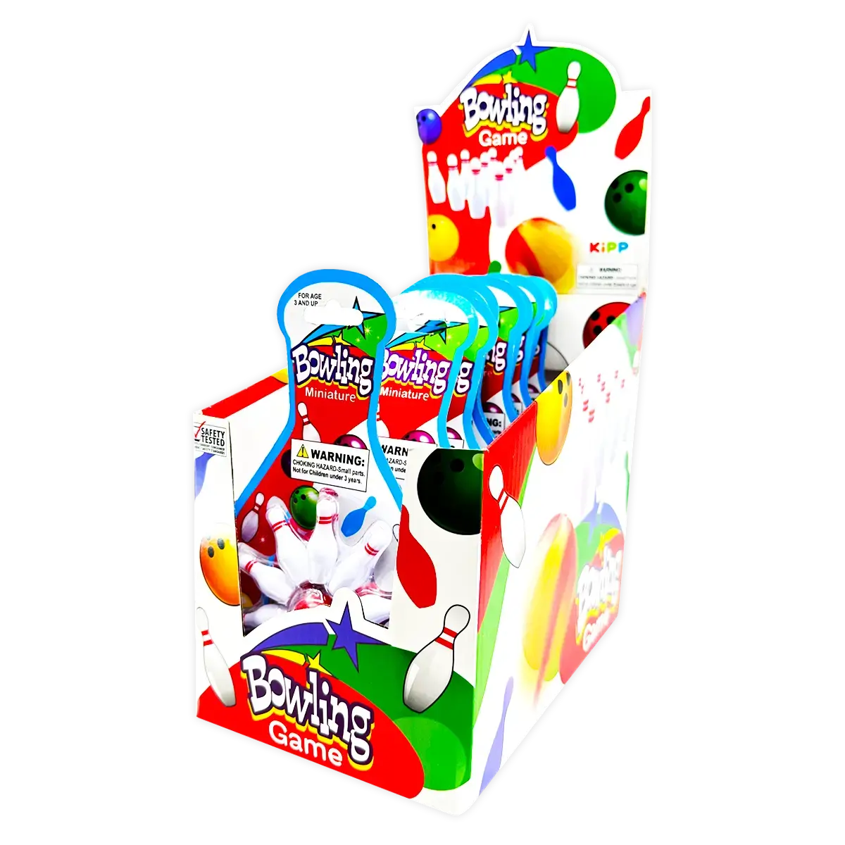 Mini Bowling Game - 12 Pieces Per Retail Ready Display 25102 1