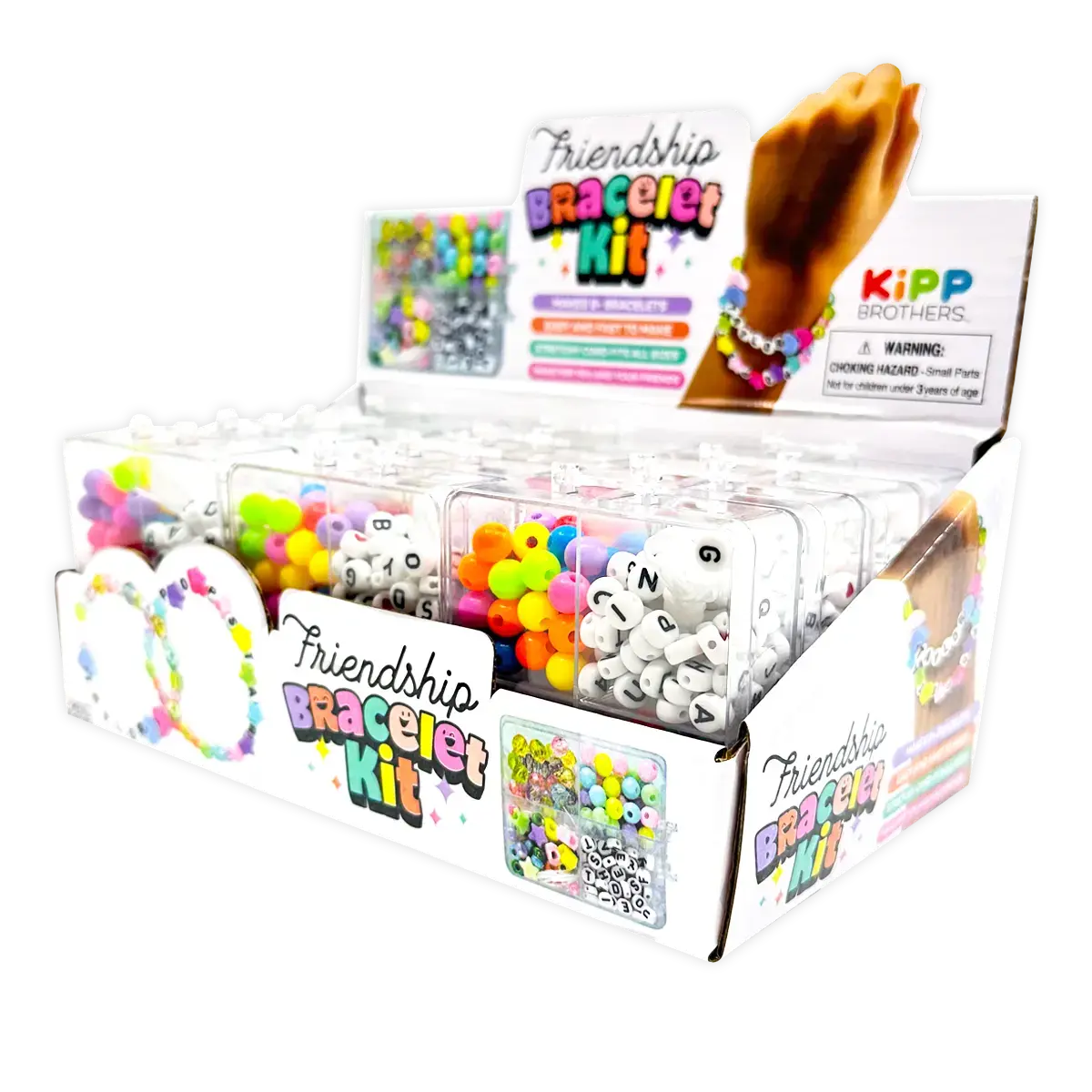 Friendship Bracelet Kit - 12 Pieces Per Retail Ready Display 25134 1