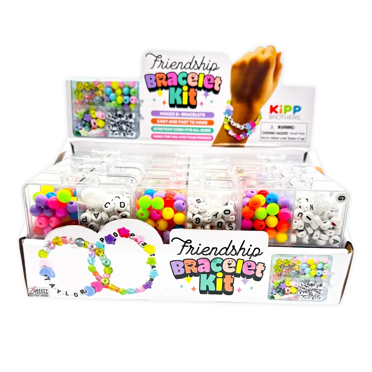 Friendship Bracelet Kit - 12 Pieces Per Retail Ready Display 25134 2