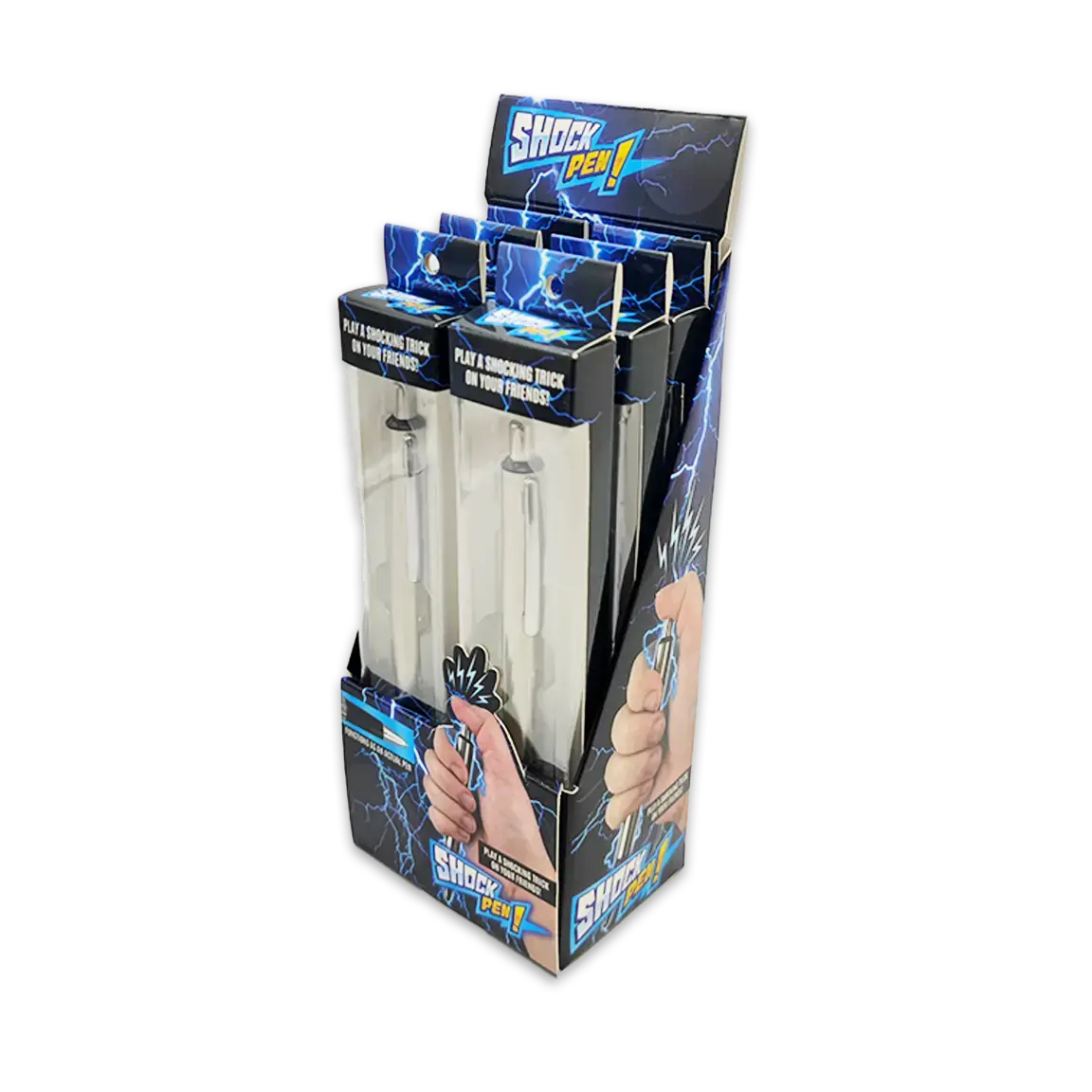 Practical Joke Gag Shock Pen - 6 Pieces Per Retail Ready Display 25147 1