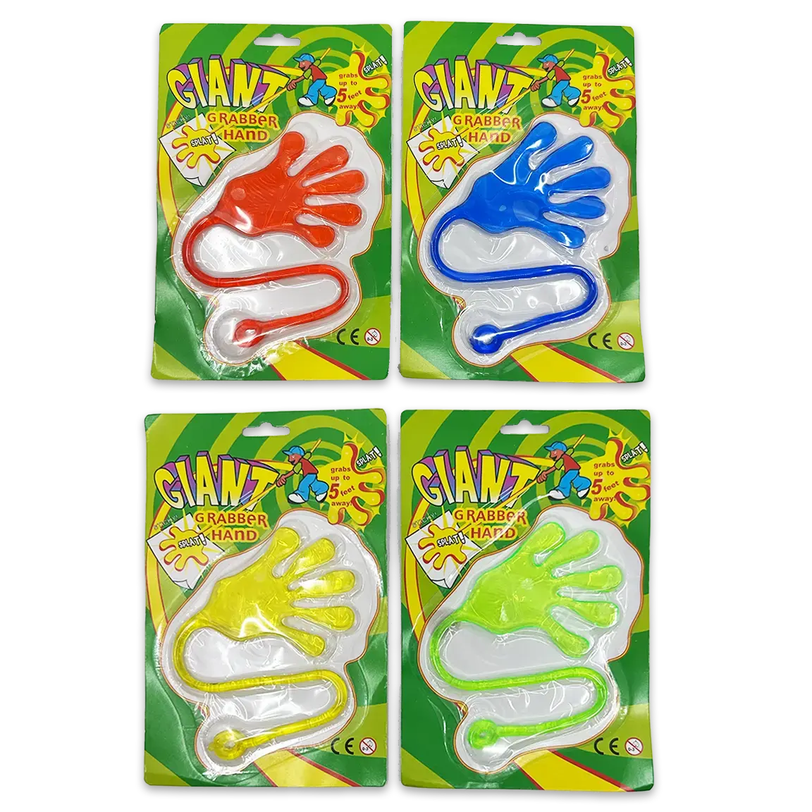 Giant Sticky Grabber Hand - 12 Pieces Per Retail Ready Display 25151 2