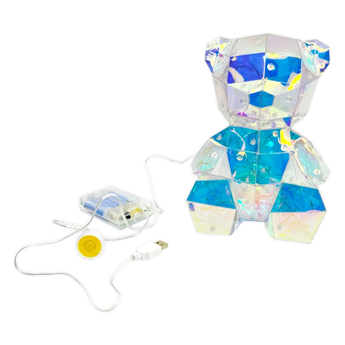 Light-Up Prismatic Bear Keepsake - 1 Piece Per Retail Ready Display 25230 2