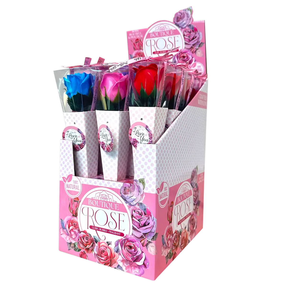 Boutique Soap Rose Keepsake - 12 Pieces Per Retail Ready Display 25250 1