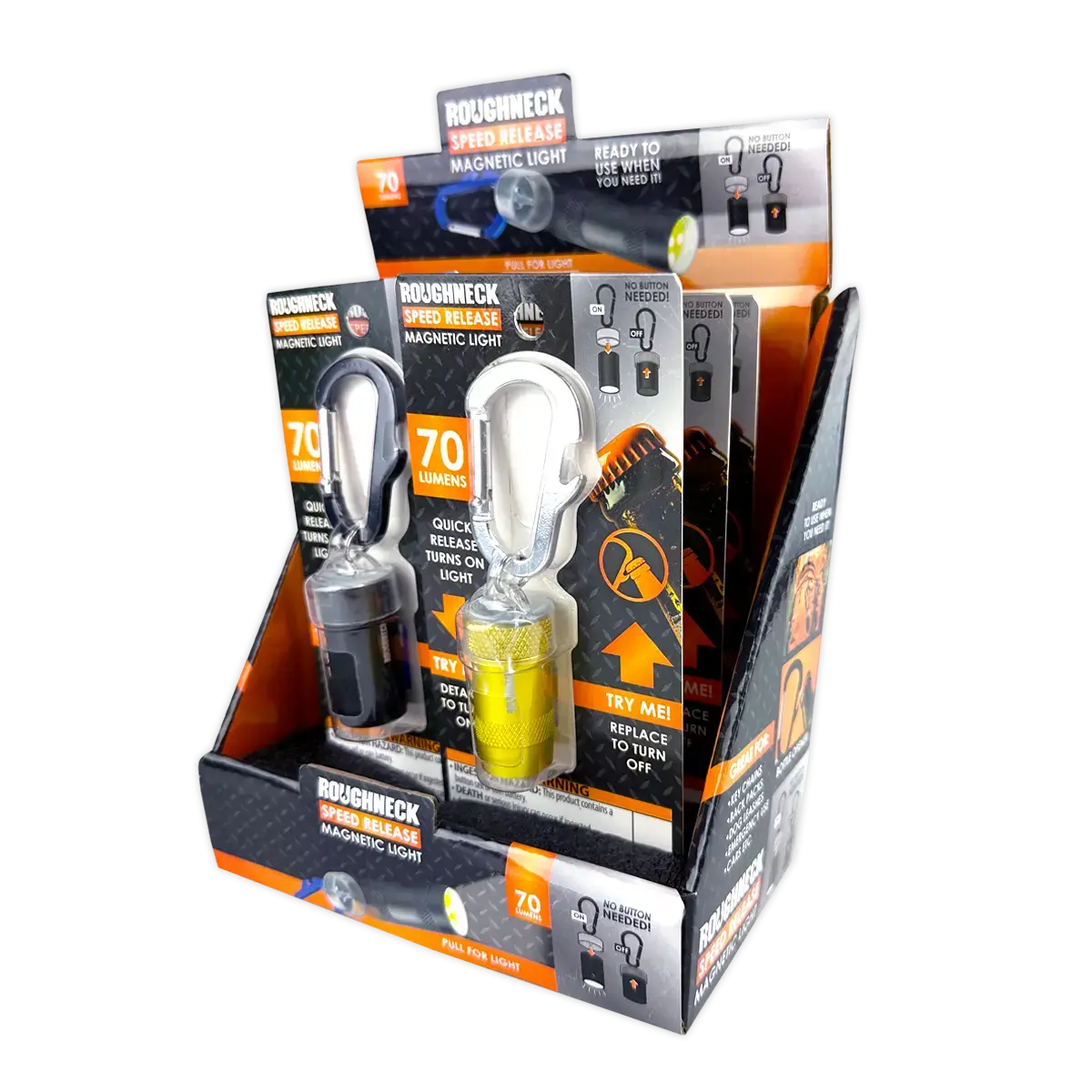 Speed Release Magnetic Light - 6 Pieces Per Retail Ready Display 25323 1