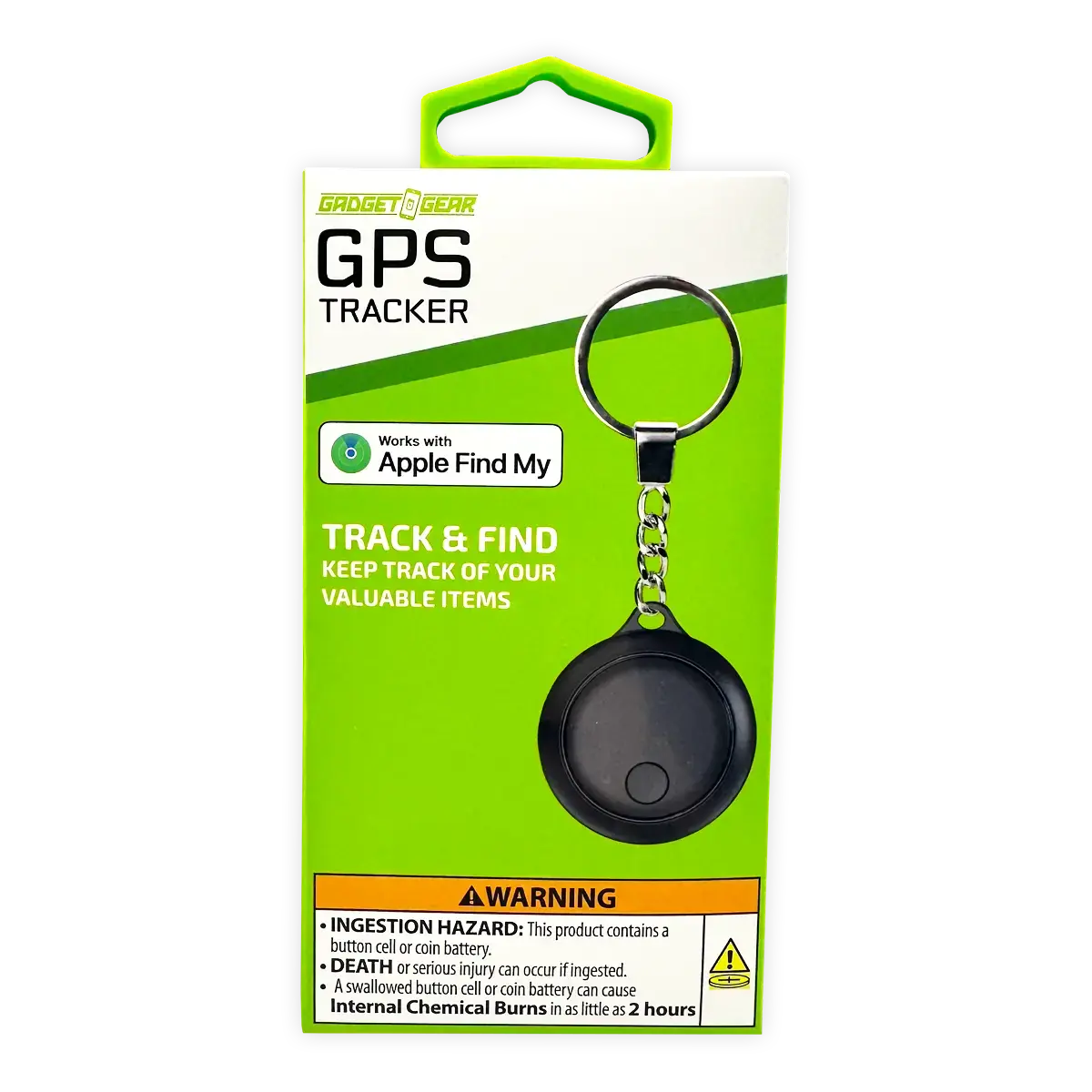 Gps Tracker Key Chain Apple Find My™ Compatible - 6 Pieces Per Retail Ready Display 25483 2