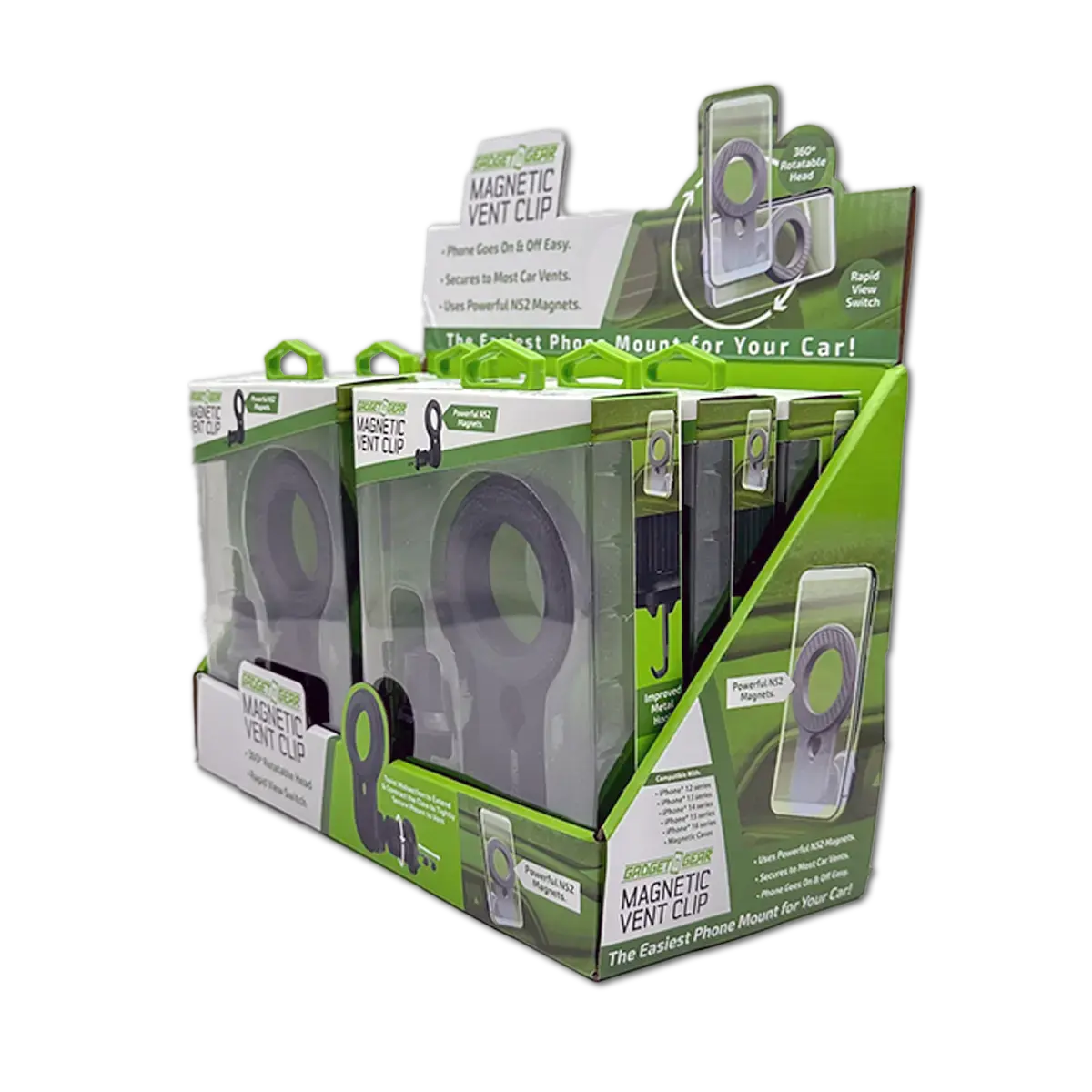 Magsafe® Magnetic Phone Mount - 6 Pieces Per Retail Ready Display 25555 1
