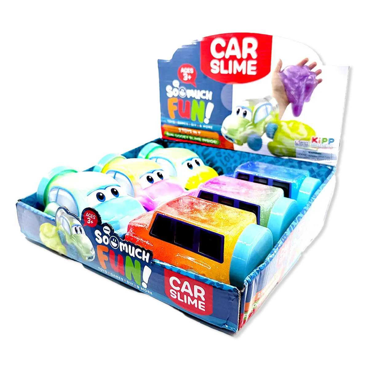 Car Slime - 6 Pieces Per Retail Ready Display 25556 1
