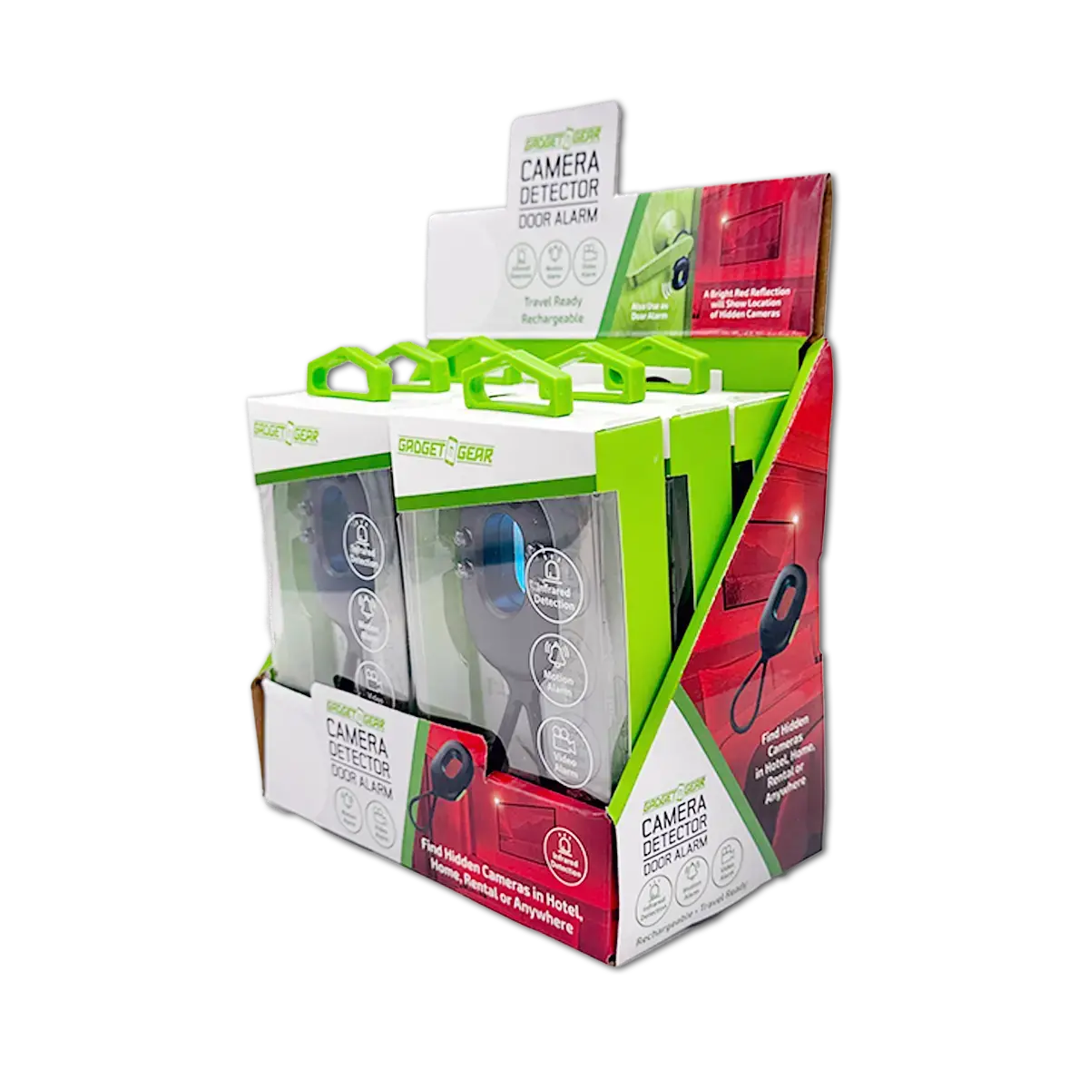Camera Detector Door Alarm - 6 Pieces Per Retail Ready Display 25753 1