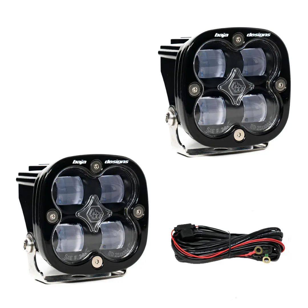 Squadron Sae Led Light Pod Pair (Sae Fog, Clear) 1