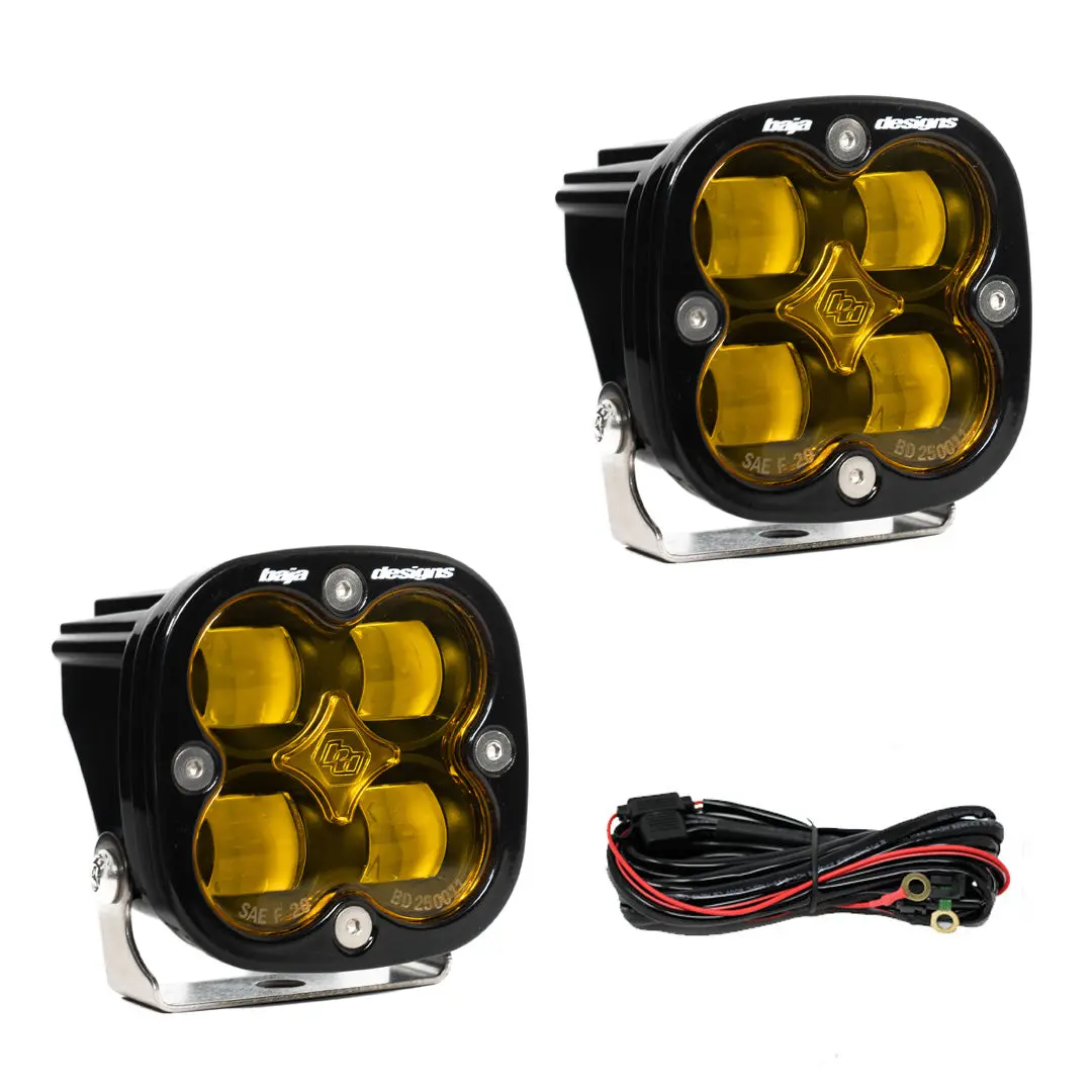 Squadron Sae Led Light Pod Pair (Sae Fog, Amber) 1