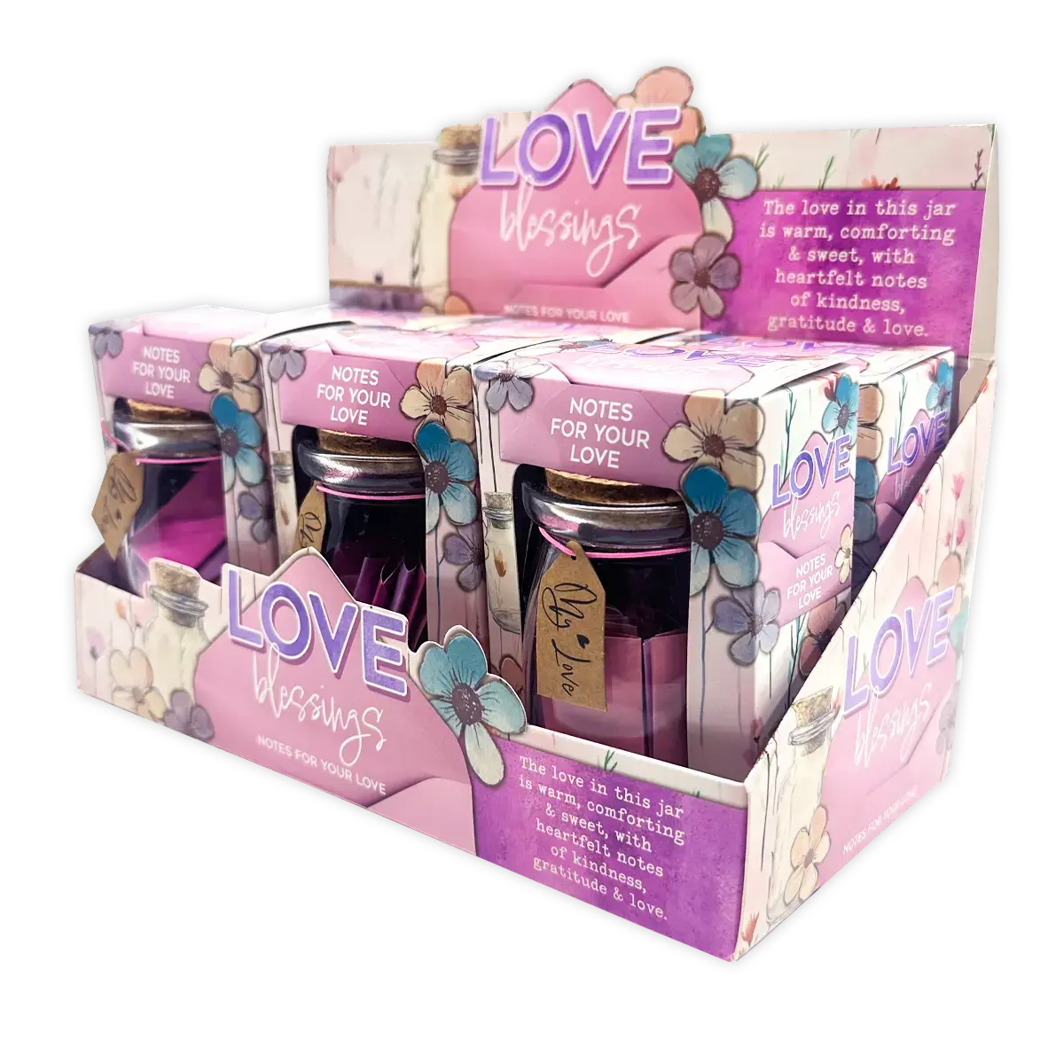 Love Blessing Notes - 6 Pieces Per Retail Ready Display 25819 1