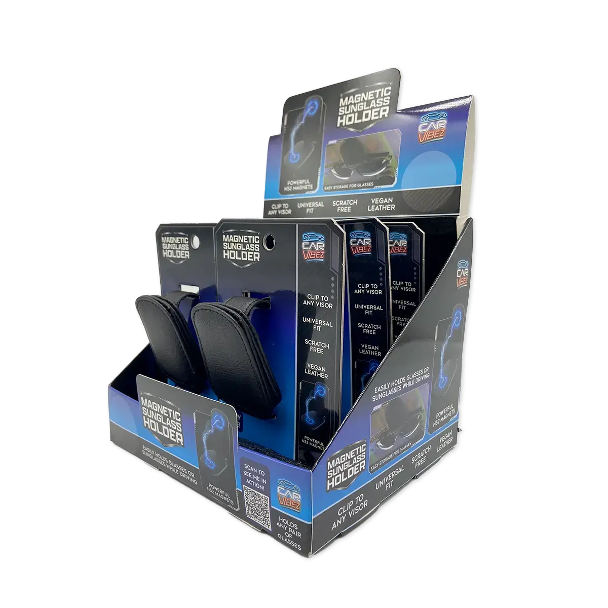 Magnetic Sunglasses Clip - 6 Pieces Per Retail Ready Display 25832 1