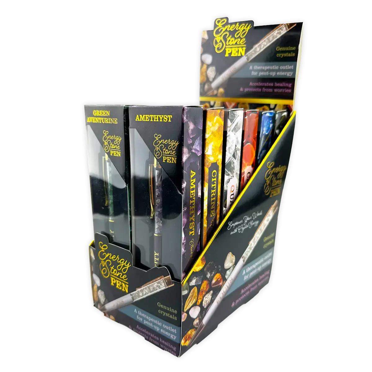 Energy Stone Pen - 12 Pieces Per Retail Ready Display 25920 1