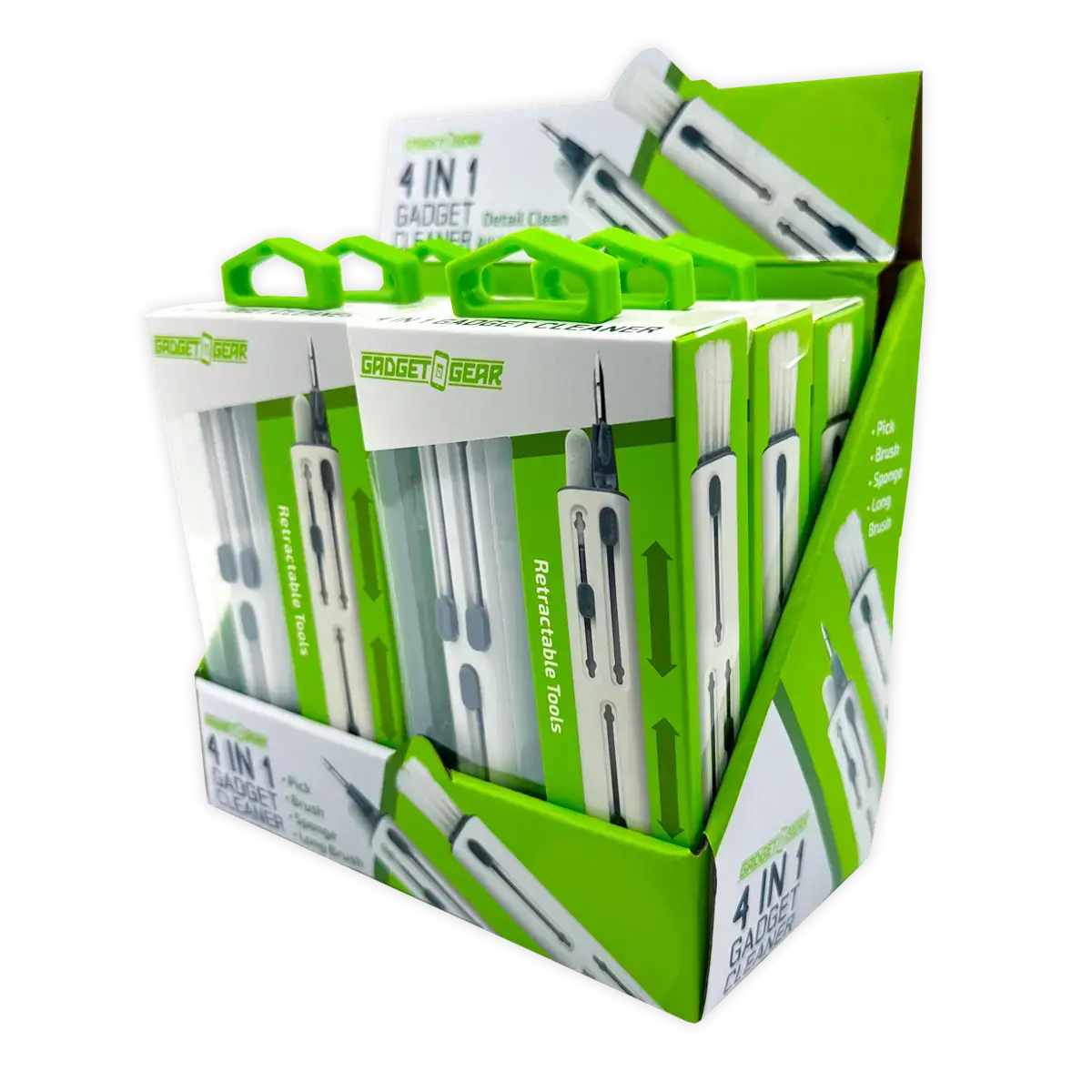 Tech Cleaner 4 In 1 Tool - 6 Pieces Per Retail Ready Display 25944 1