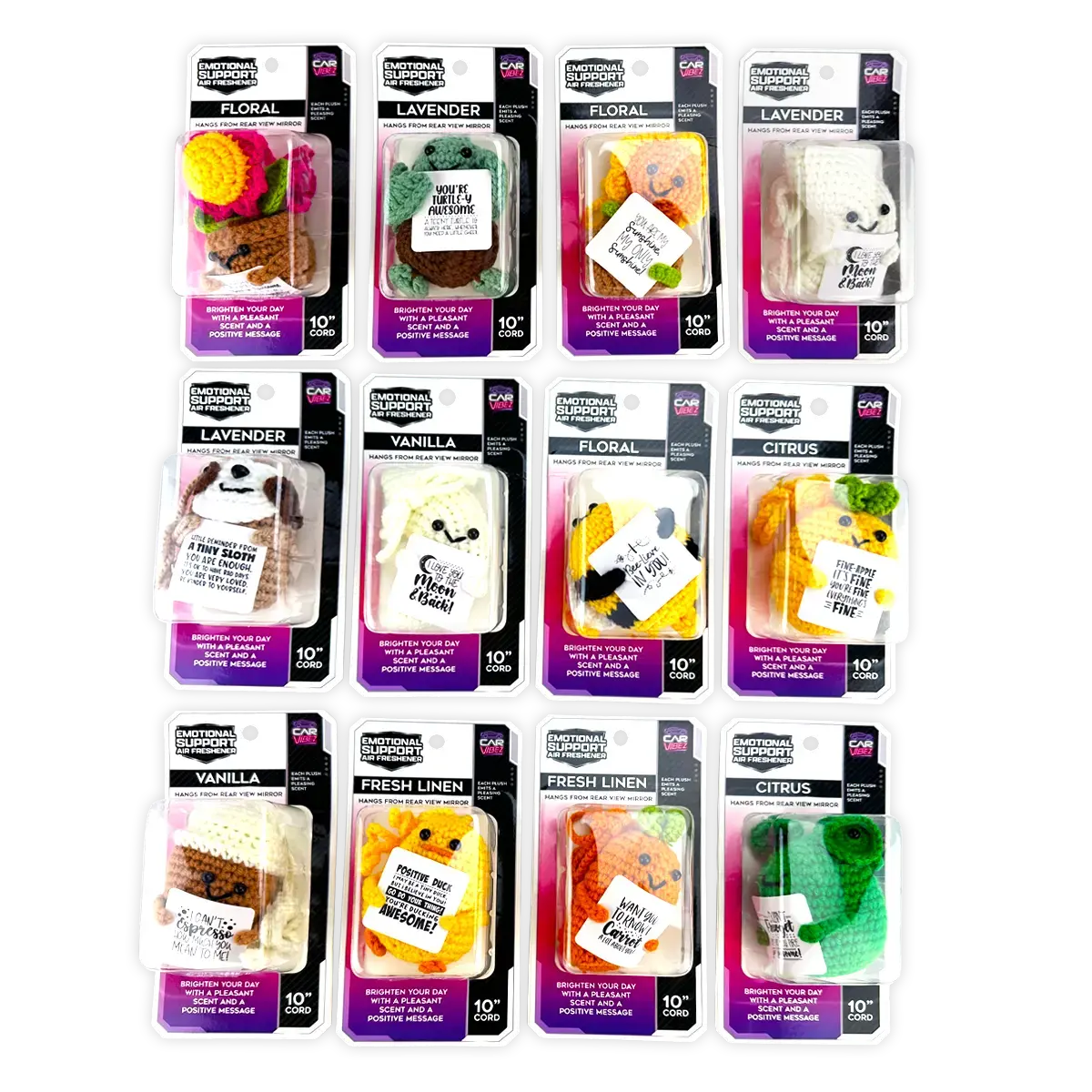 Emotional Support Air Freshener - 12 Pieces Per Retail Ready Display 25975 2