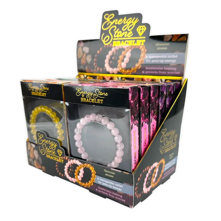 Energy Stone Bracelet - 12 Pieces Per Retail Ready Display 26042 1