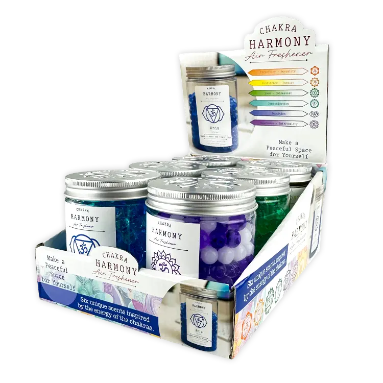 Energy Chakra Air Freshener - 6 Pieces Per Retail Ready Display 26185 1