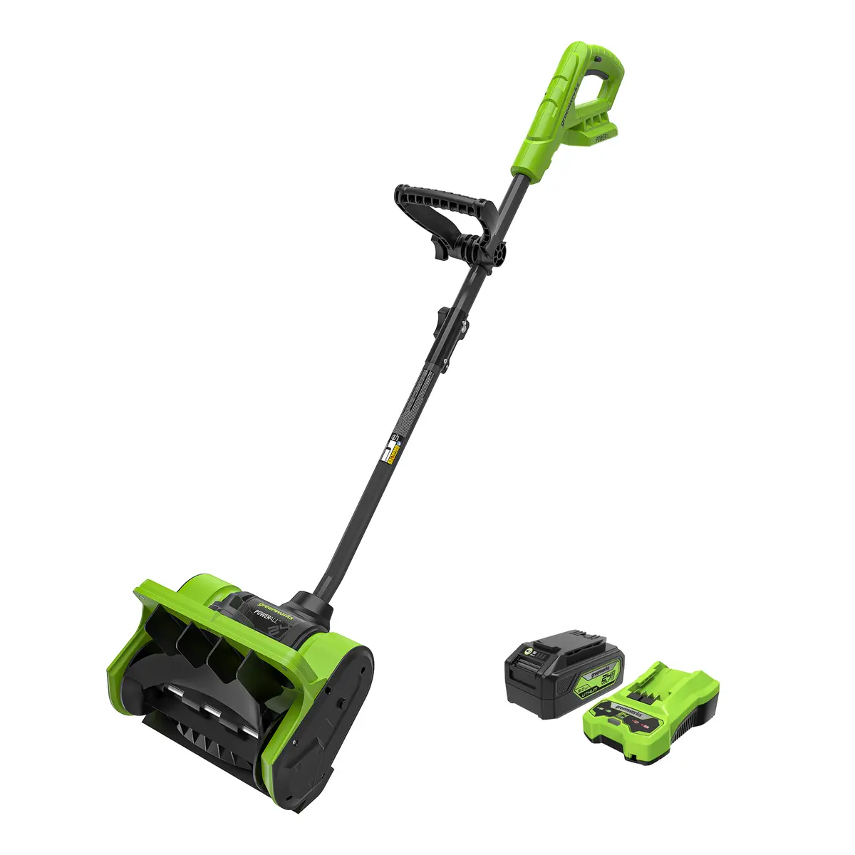 24V 12" Brushless Snow Shovel, 5.0Ah Battery And Charger Included 1
