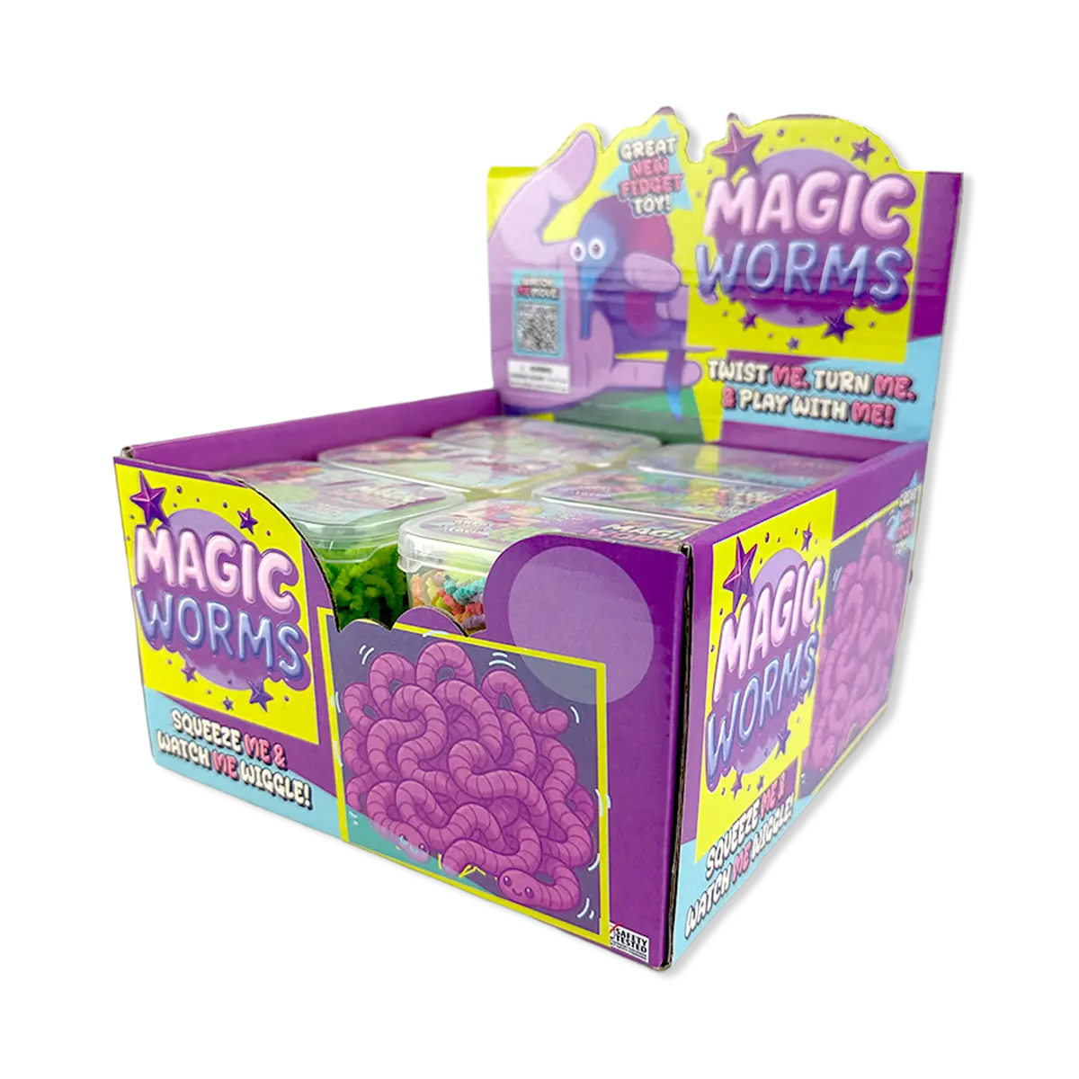 Magic Wormz Fidget Toy - 12 Pieces Per Retail Ready Display 26258 1