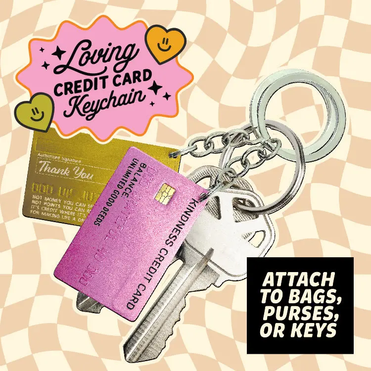 Love Credit Card Keychain - 12 Pieces Per Retail Ready Display 26276 1