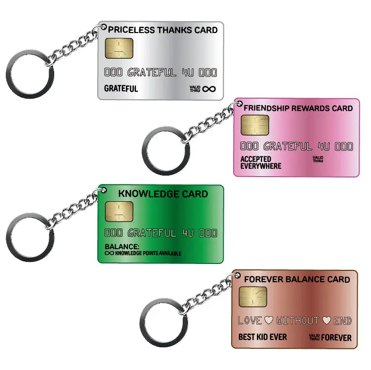 Love Credit Card Keychain - 12 Pieces Per Retail Ready Display 26276 2
