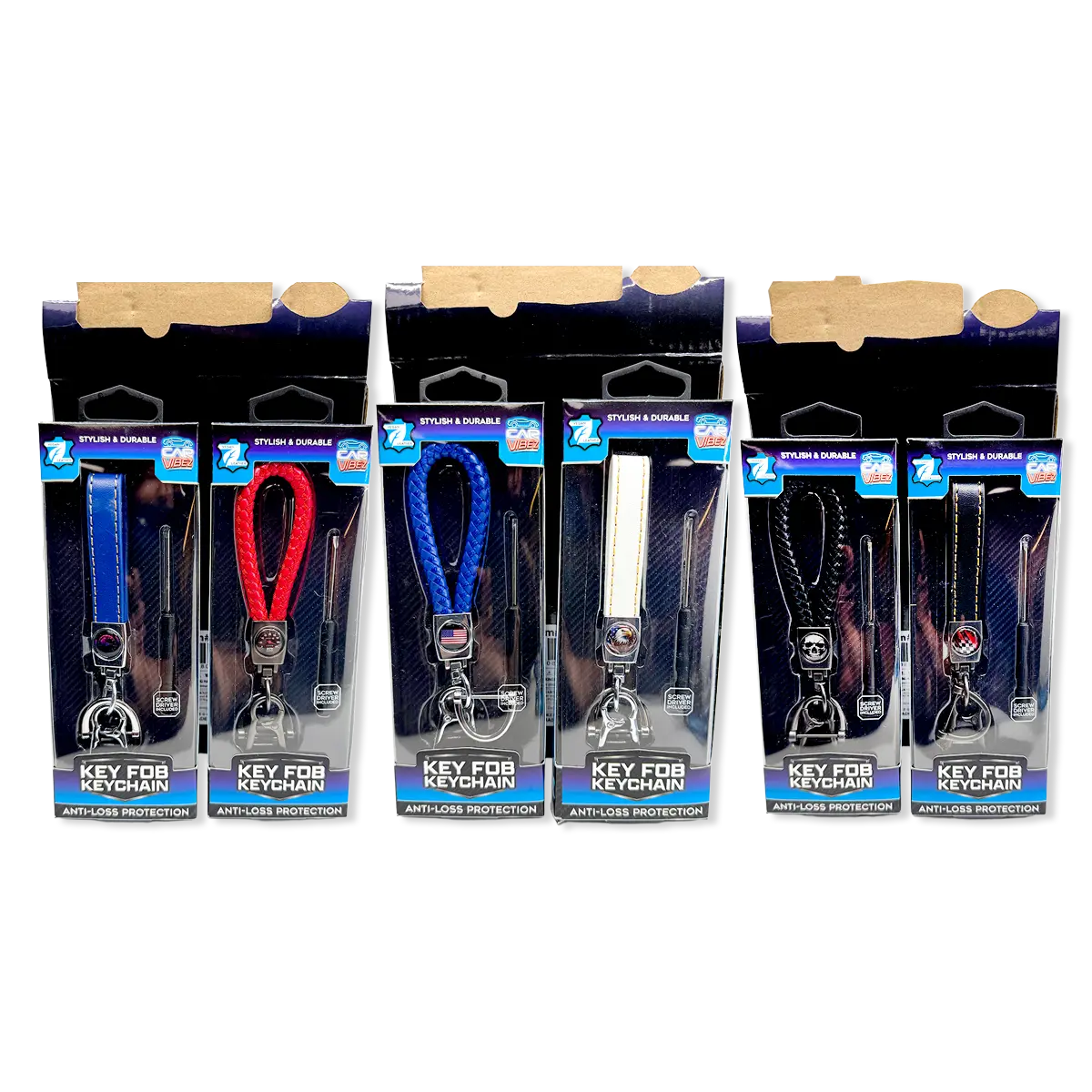 Key Fob Keychain - 6 Pieces Per Retail Ready Display 26468 2