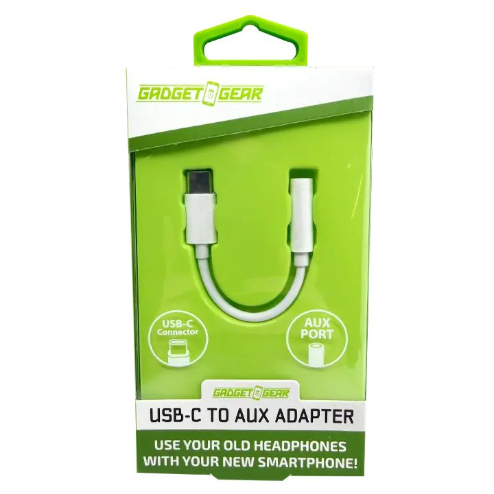 Audio Adapter Auxiliary To Usb-C Converter - 6 Pieces Per Pack 26563 2