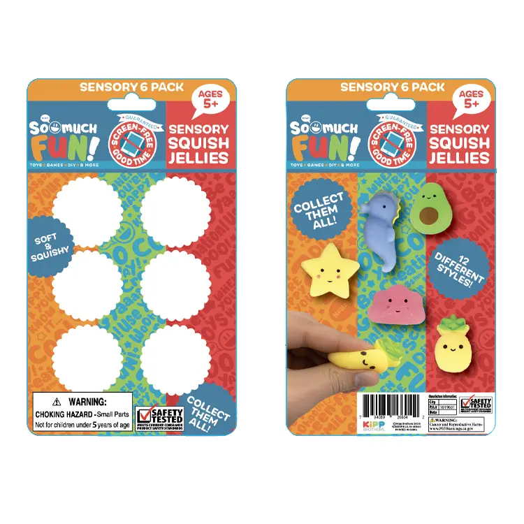Assorted Squish Jellies- 12 Pieces Per Retail Ready Display 26604 2