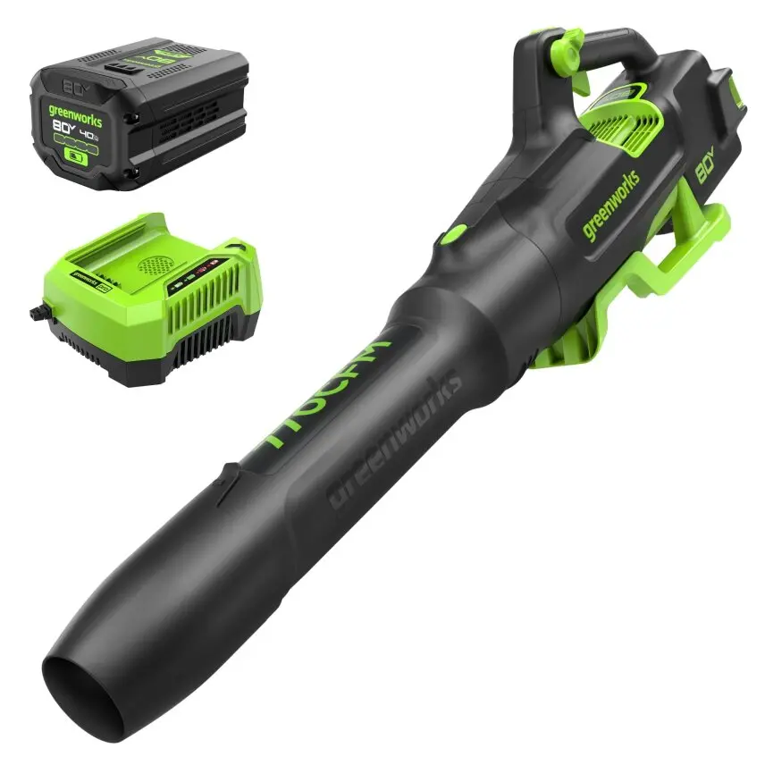 80V 770 Cfm 180 Mph Leaf Blower, 4.0Ah Battery And Charger Included 1