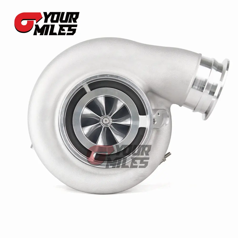 Yourmiles S480 80Mm Billet Compressor Wheel Turbo Charger S&V Cover 96/88Mm T4 A/R 1.25 Turbine 1