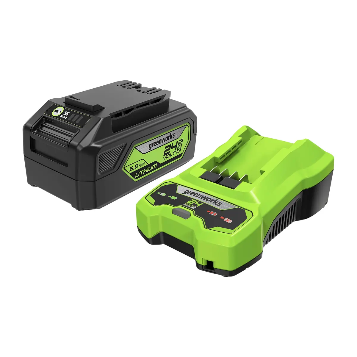 24V 5.0Ah Usb Battery And Charger Combo Kit 1
