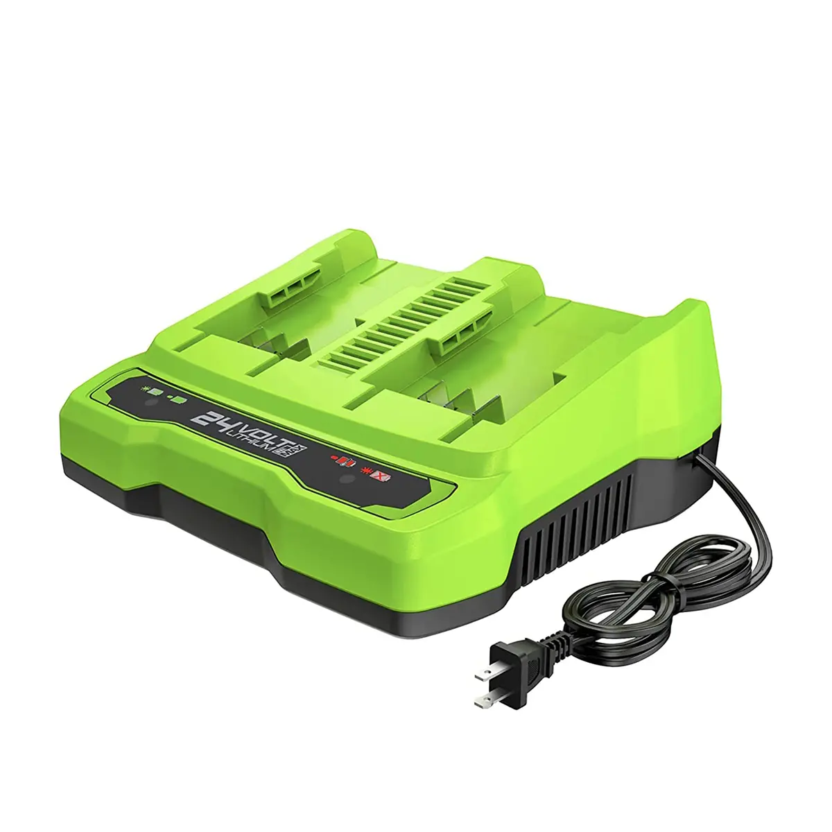 24V 4Ah Dual Port Battery Charger 1
