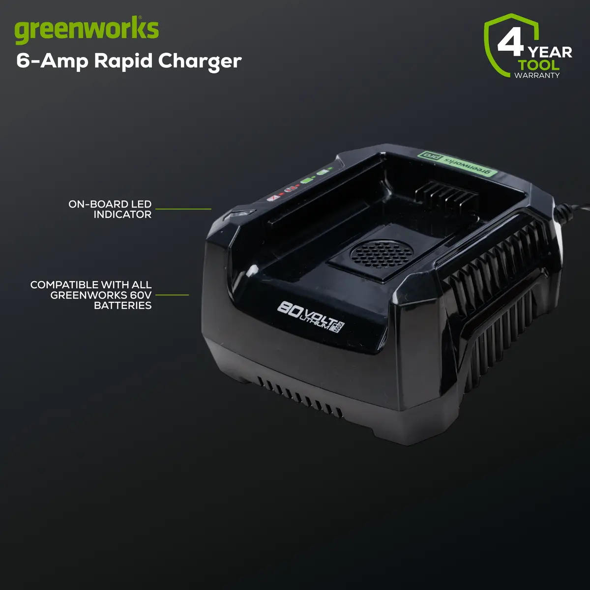 80V 6 Amp Rapid Charger 2