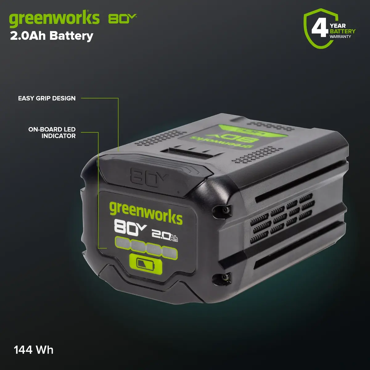 80V 2.0Ah Lithium-Ion Battery 2