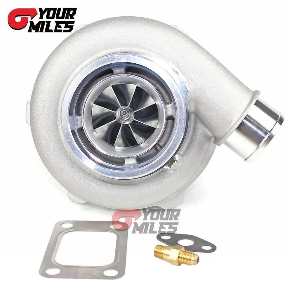 Yourmiles Sts3071r Gen2 Dual Ball Bearing Turbo T3 Flange 4 Bolts Outlet Rear Housing 1