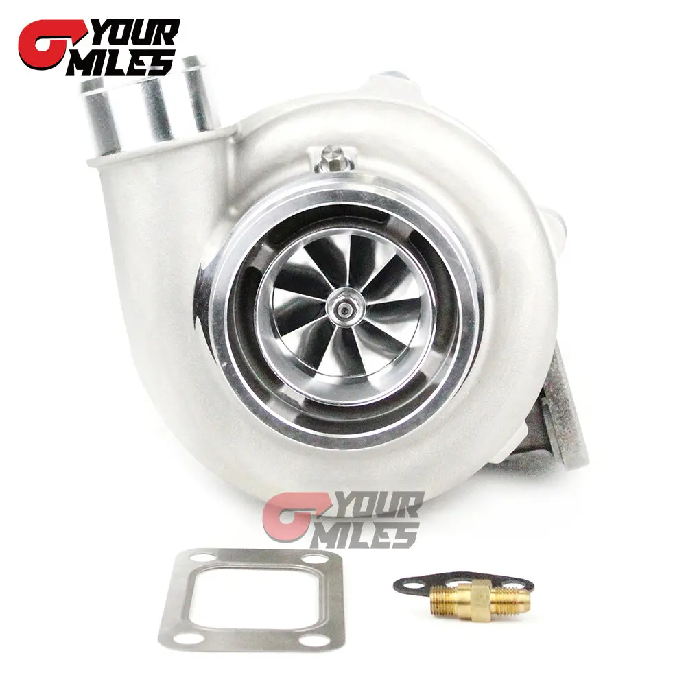Yourmiles Sts3076r Gen2 Dual Ball Bearing Turbo T3 Flange 4 Bolts Outlet 1